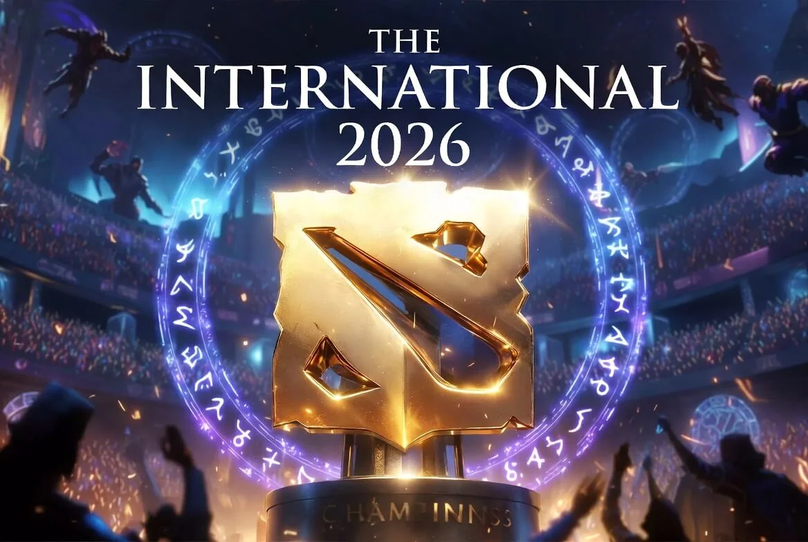 The International 2026 в Шанхае — обложка справочника